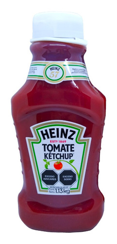 Salsa Catsup Tomate Ketchup Heinz Botella De 1.13 Kg 