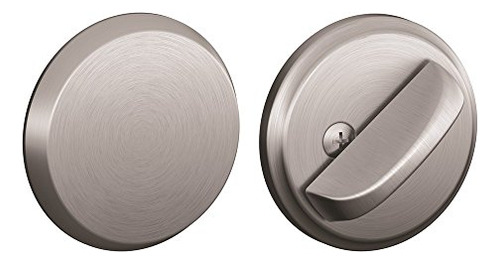 Schlage B81-626 Perno De Puerta De Cromo Satinado Con Placa 