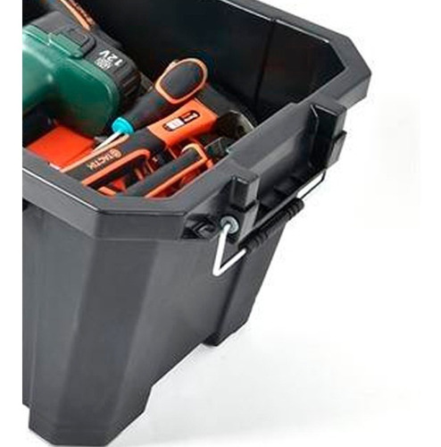 Caja De Herramientas Tactix Baul Con Tapa 30 Lts 41x38x33 Cm