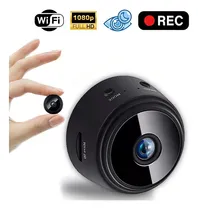 Comprar Mini cámara espía de seguridad WiFi discreta A9 graba audio en color negro