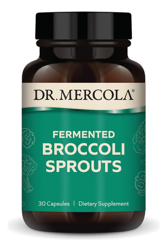Brotes De Brócoli Fermentados Dr. Mercola 30 Cápsulas