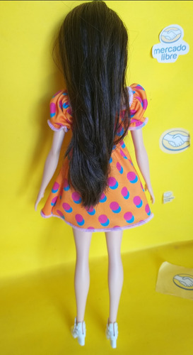 Barbie Fashinostas #160, Año 2020, Molde Olivia, Sin Caja (Usado)
