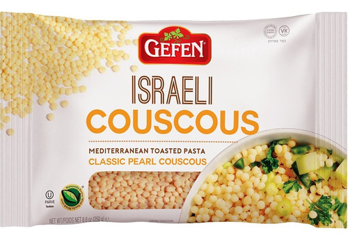 Cuscús Perlado Estilo Israelí Kosher Gefen Cous Cous