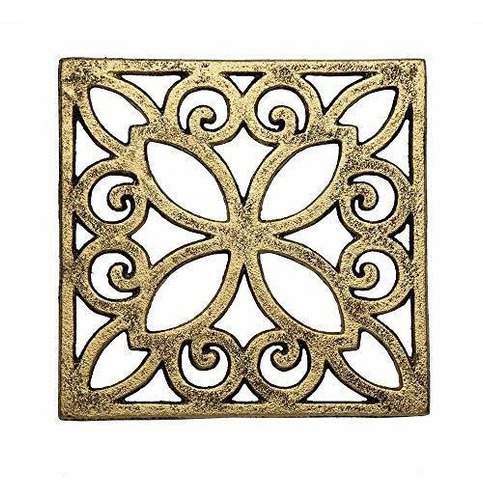 Trivet Decorativo De Hierro Fundido Comfify Para Cocina O Me