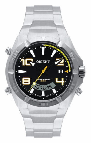 Relógio Orient Masculino Anadigi Sport Mbssa040 Oferta