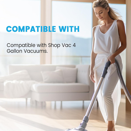 Filtro Bolsa Shop-vac Aspiradora Tipo D 91964 4 Galones