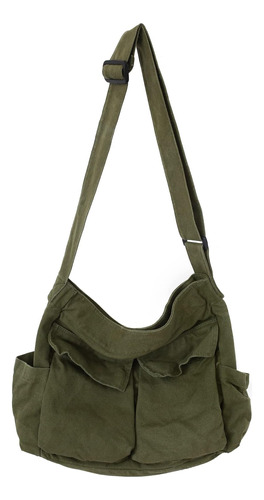 Bolso De Lona Hobo Crossbody Bolso Bandolera De Capacidad Co