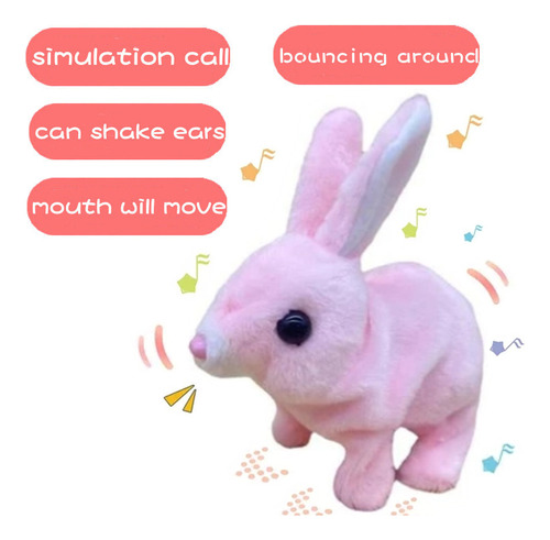 El Juguete Interactivo Stuffed Bunny Puede Caminar Y Hablar