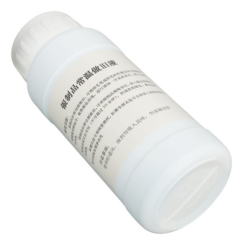 Líquido Envejecido Para Joyas De Plata, 250 Ml, Solución De