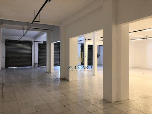 Salão Para Alugar, 500 M² Por R$ 7.500,00/mês - Jardim Santa Francisca - Guarulhos/sp - Sl0622