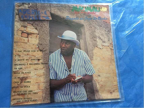 Mau Mau Do Pagode - Lp - Pagode No Jogo Do Bicho (Usado)