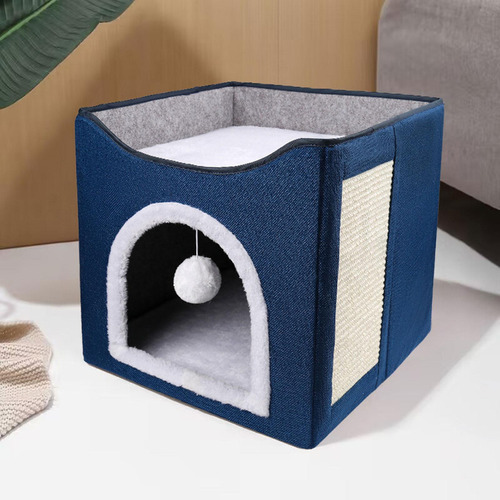 Cw Cama Para Gatos Escondida, Cama Para Mascotas, Cueva,