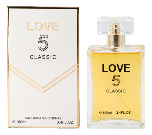Perfume Mujer Love 5 Classic Women Eau De Parfum 100ml Ebc