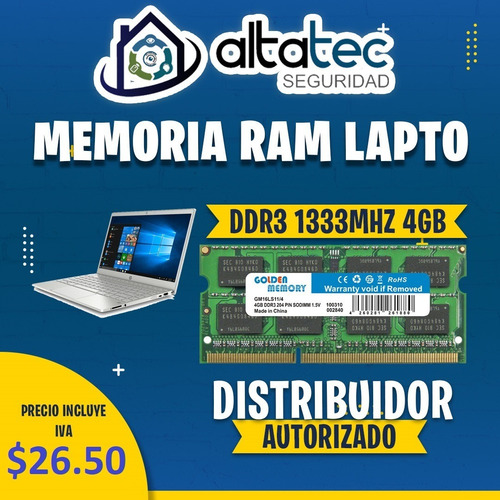Memorias Ram Ddr2 Ddr3 Ddr4 (pc - Laptop) Nuevas Incluye Iva