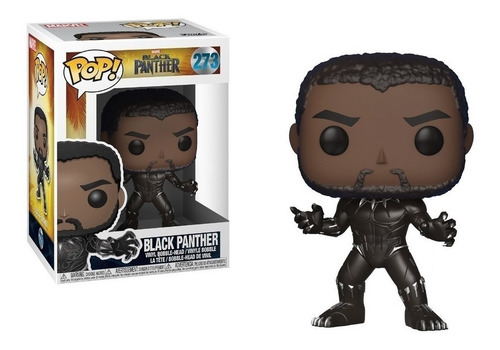 Funko Pop Pantera Negra Black Panther 273 Original Edu Full