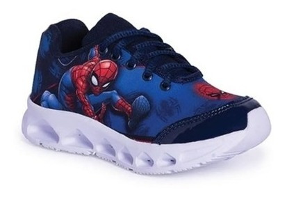 Zapatillas Marvel Spider Man C/luces - Niños 