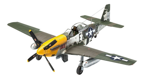 Caza P-51 D-5 North American Mustang Revell A Escala 1 /32