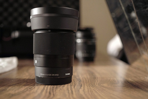 Sigma 30mm F1.4 Dc Dn (c) Fujifilm X ( Xt5 Xh2 Xs20 Xm5) Fujifilm X Negro (Usado)