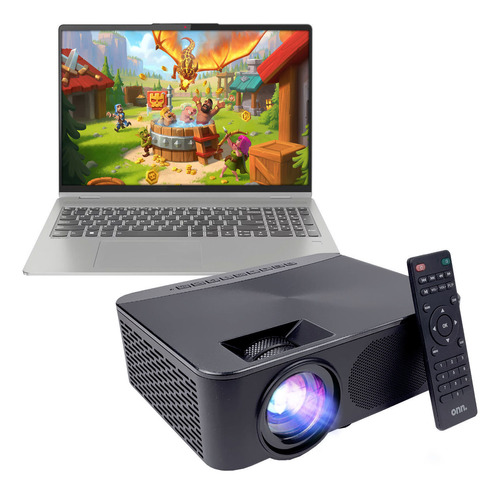 Combo Laptop Lenovo Flex I7 8gb Ram 512gb + Projector Dimm