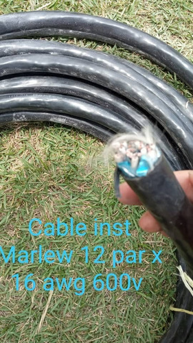 Cable Instrumentación 12 Pares X 16 Awg Apantallado Tramos