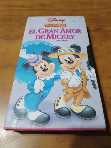 Vhs El Gran Amor De Mickey