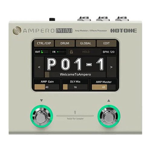 Pedalera Hotone Ampero Mini Mp-50vn Amp Modeler Fx Processor