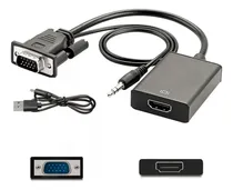 Comprar Convertidor Vga A Hdmi  Convertidor Audio Cable Nuevo