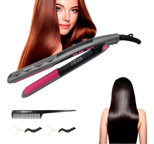 Plancha Alizadora De Cabello Pro - Rozia