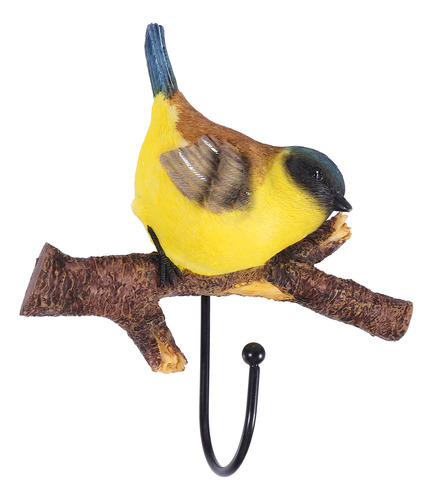 Colgador De Pared Con Forma De Pájaro, Gancho Decorativo Par