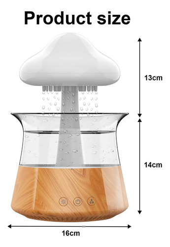 Humidificadores Cloud Rain Para Dormitorio Y Oficina Domésti