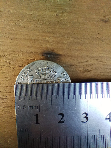Antiguo Botón De Plata Gauchesco De Platería Anezin. (Usado)