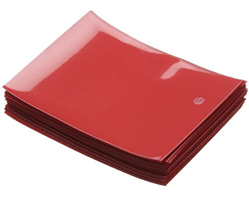 Protectores De Cubierta Solida Tamaño Estandar Color Rojo