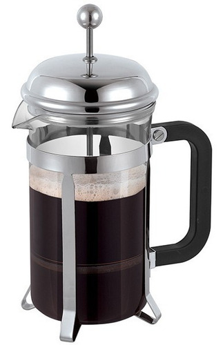 Imagen 1 de 2 de Cafetera Prensa Francesa Émbolo Piston Acero 600 Ml 6 Tazas