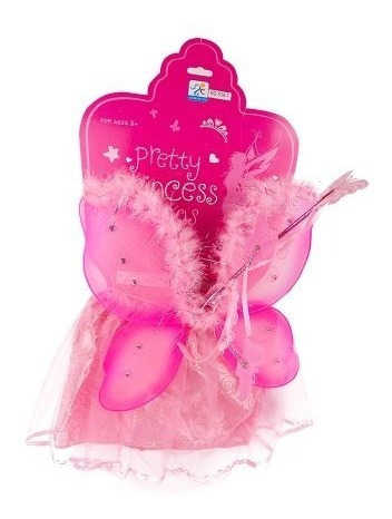 Imagen 2 de 3 de Alas De Mariposa Con Accesorios