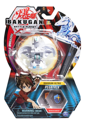 Bakugan Ultra, Pegatrix, Figura De Accin Coleccionable De 3