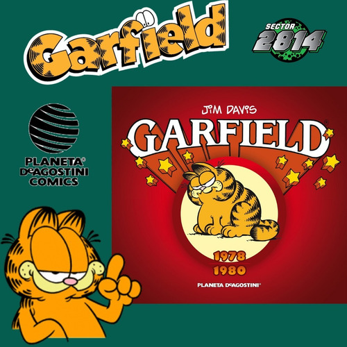 Garfield Nº 1- Tapa Dura Planeta De Agostini