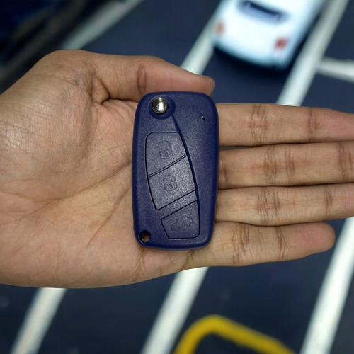 Chave Canivete Oca Azul Fiat - Punto/stilo/idea 3b