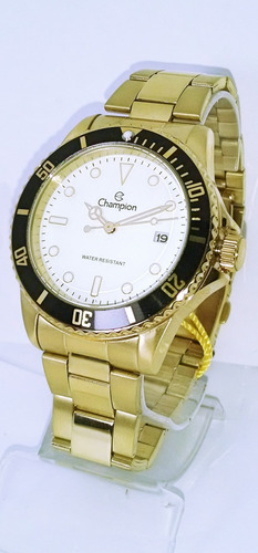 Relogio Masculino Champion Dourado De Vitrine Ca31266h