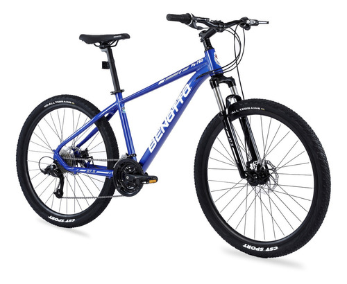 Bicicleta Benotto Montaña Fs-750 R27.5 24 Velocidades Color Azul