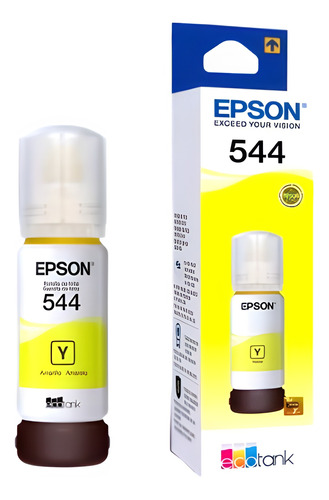 Tinta Epson T544 Color Amarillo T544420a