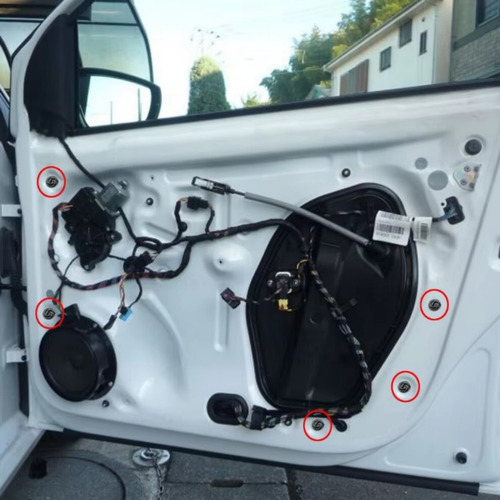 10 Grapas Automotriz Panel Puerta A4 Q3 Seat Vw Jetta Vento