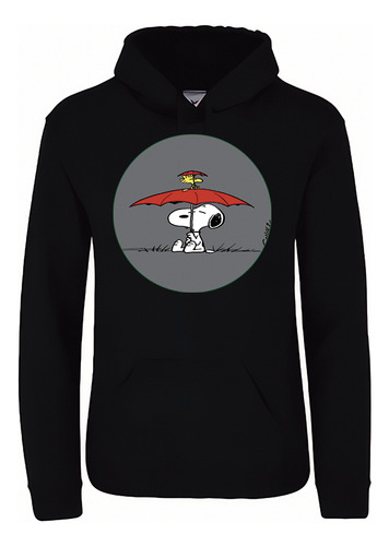 Sudadera Negra Unisex Sno Py G183