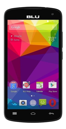 BLU X8 HD Dual SIM 4 GB preto 512 MB RAM