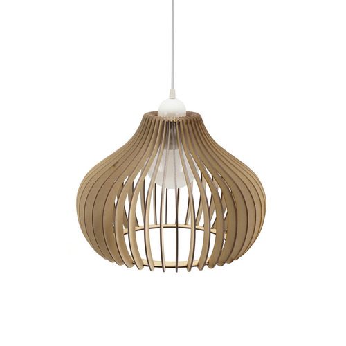 Lampara De Techo Colgante Imback Medusa Moderna Nordico Mdf Color Blanco