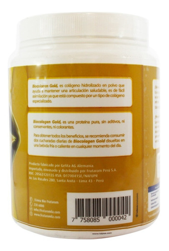 Imagen 2 de 3 de Biocolagen Gold - Para Articulaciones