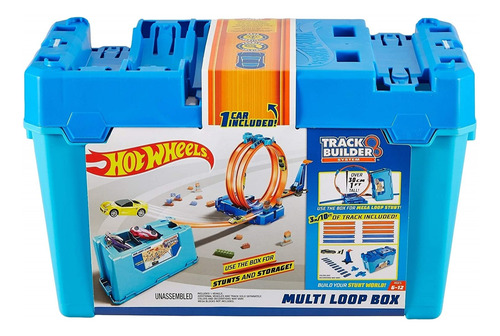 Caja Multibucle Hot Wheels Track Builder