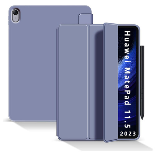Funda Folder Silicon Para Huawei Matepad Air 11.5 2023 Color Lavanda