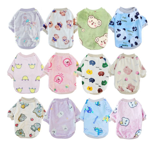 Buzo Abrigo Para Mascotas Perro Gato Invierno Frio Plush M Nene