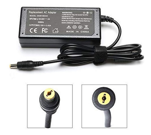 Adaptador Para Portátil 19v 3.42a 65w