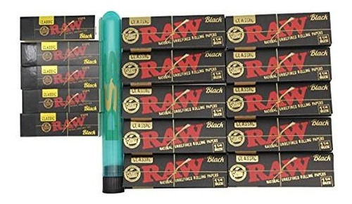 Tubo Y-o Papel Para Armar Papel De Liar Raw Black Classic 1 